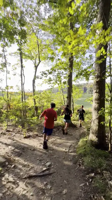 Trail running video