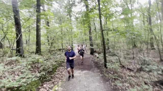 Trail running video