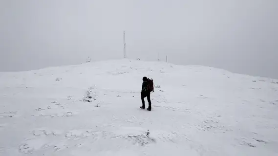 Video of hiking up Mt. Washington